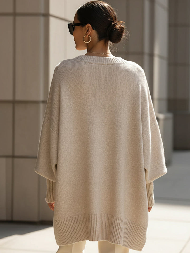 Jane | Oversized Poncho Sweater