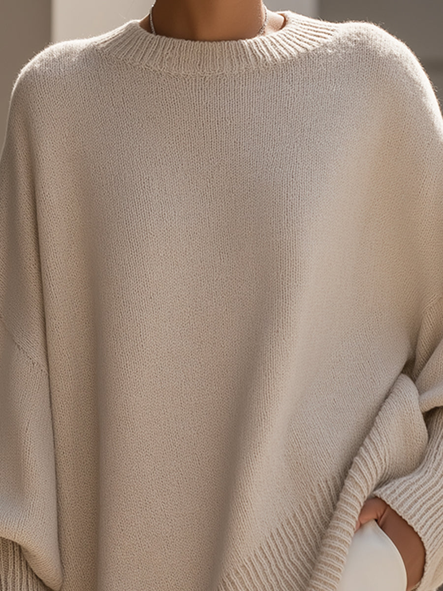 Jane | Oversized Poncho Sweater