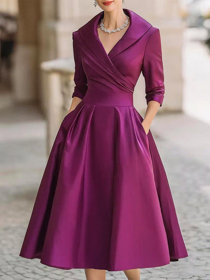 SVEA | Elegantes Satinkleid