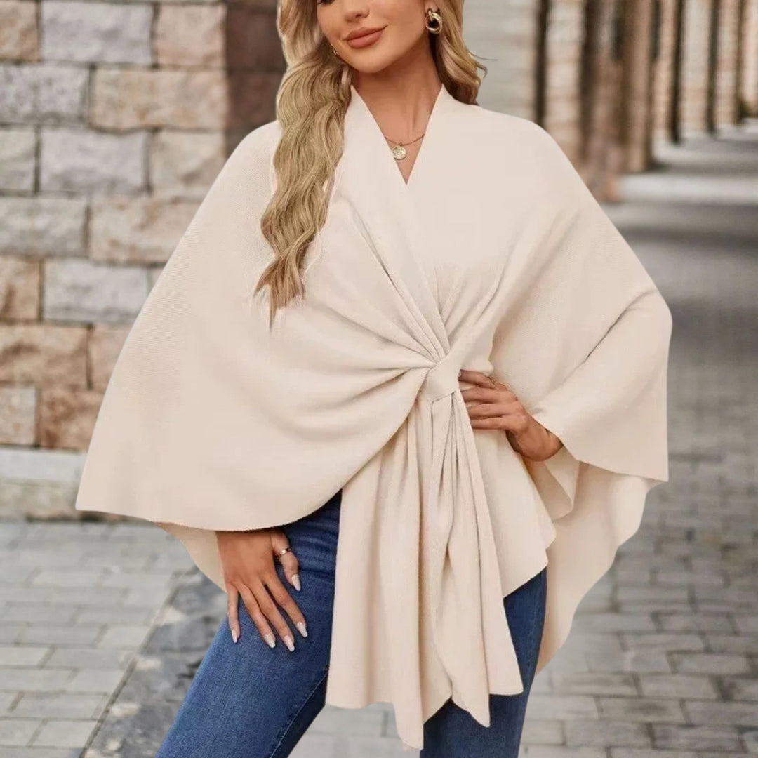 Jane | Elegant Poncho Sweater