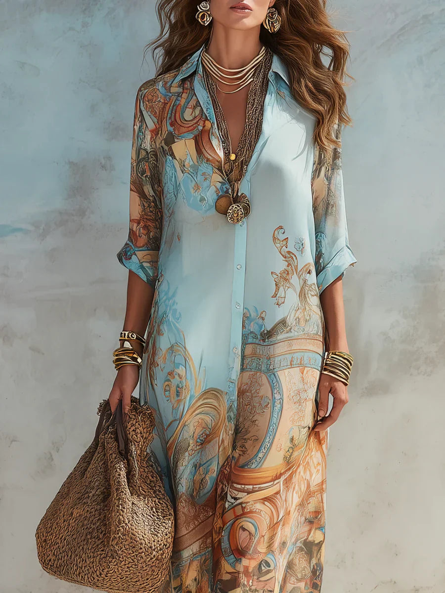 Jane | Stylish Flowing Summer Dress