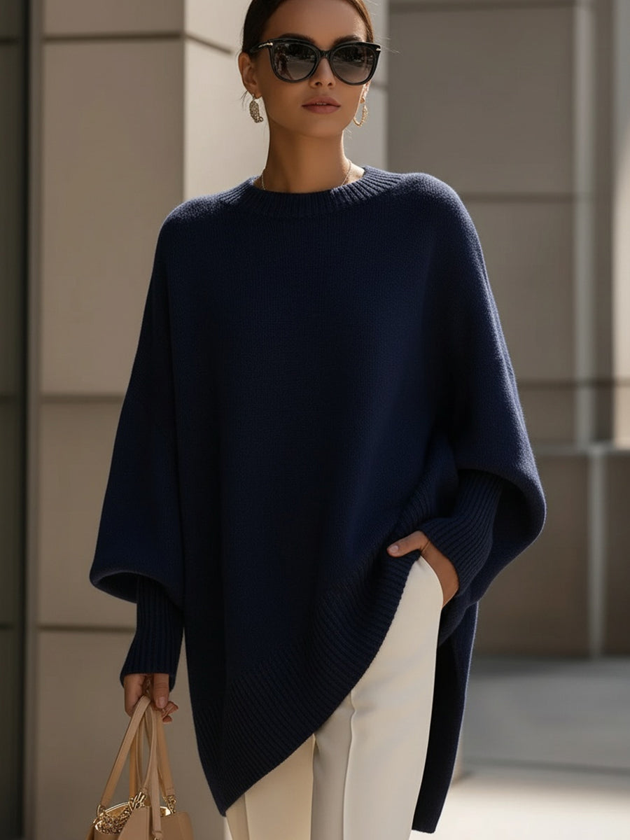 Jane | Oversized Poncho Sweater