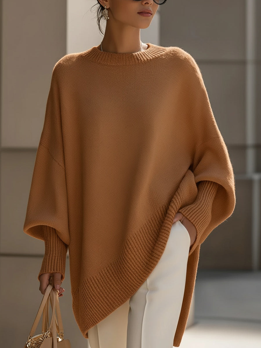 Jane | Oversized Poncho Sweater