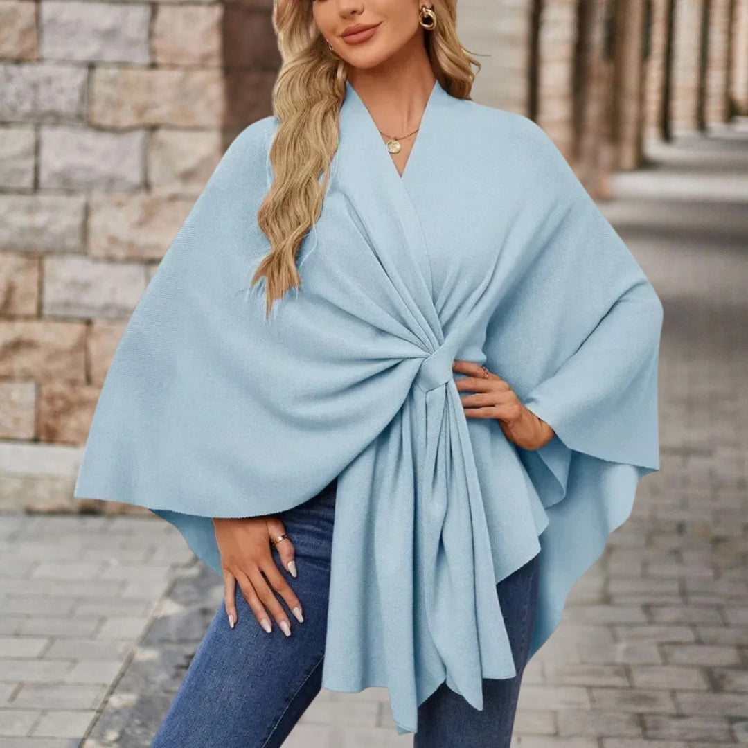Jane | Elegant Poncho Sweater