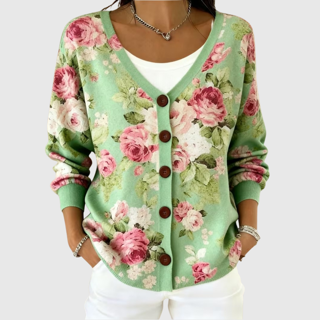 Comfortable Knit Cardigan with Buttons