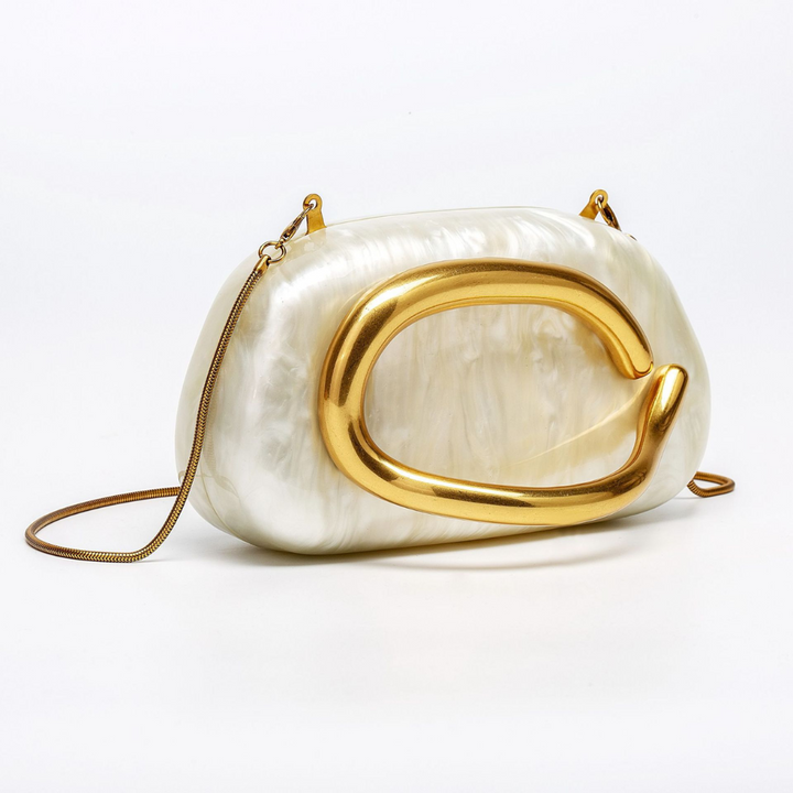 Jane | Evening Handbag with Pearl Finish