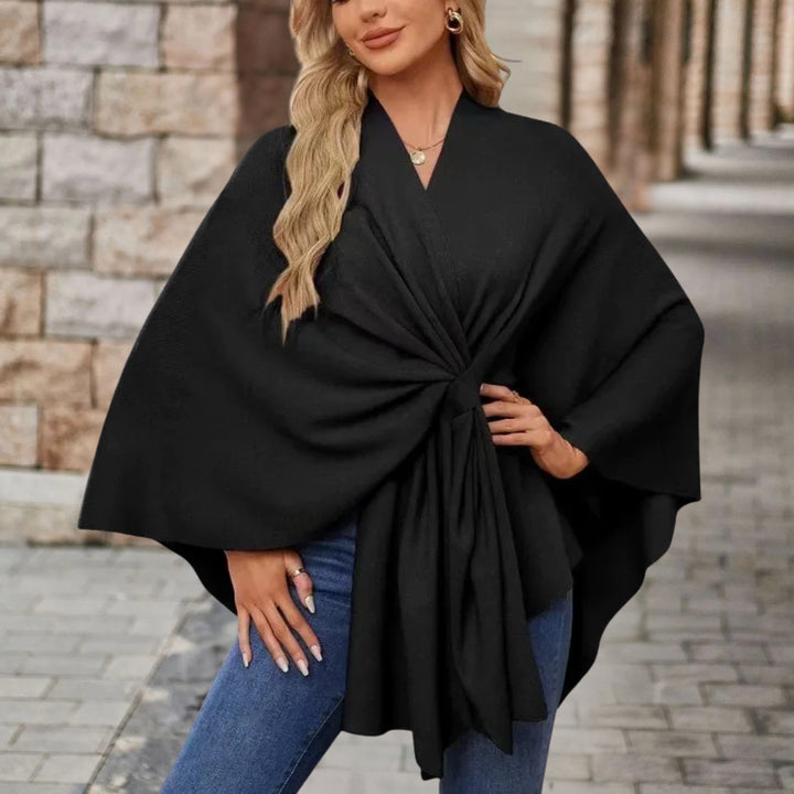 Jane | Elegant Poncho Sweater