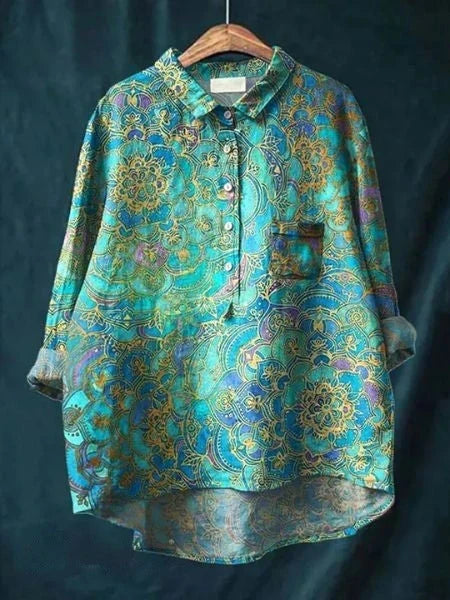 CLAUDINE™ - Serene Art Shirt