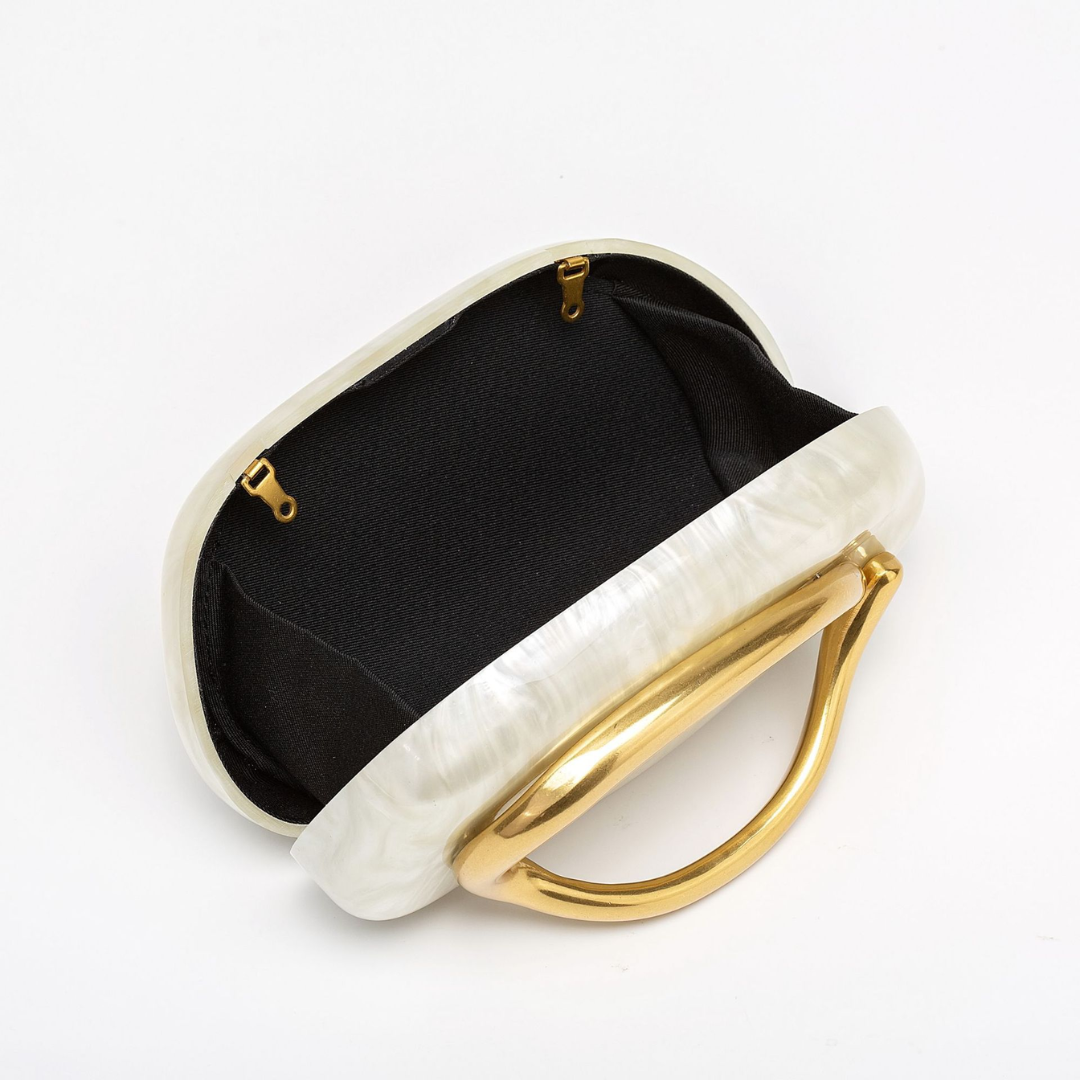 Jane | Evening Handbag with Pearl Finish