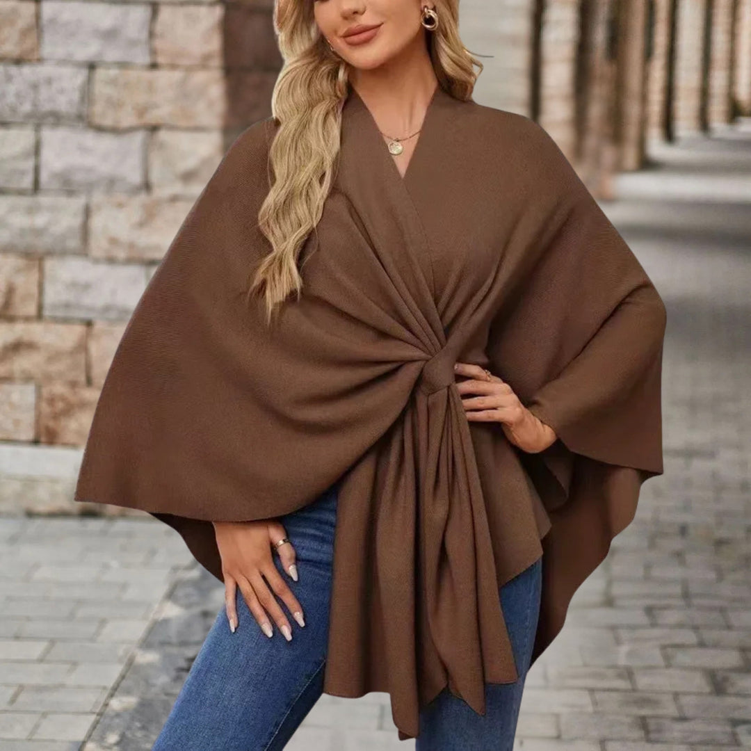 Jane | Elegant Poncho Sweater