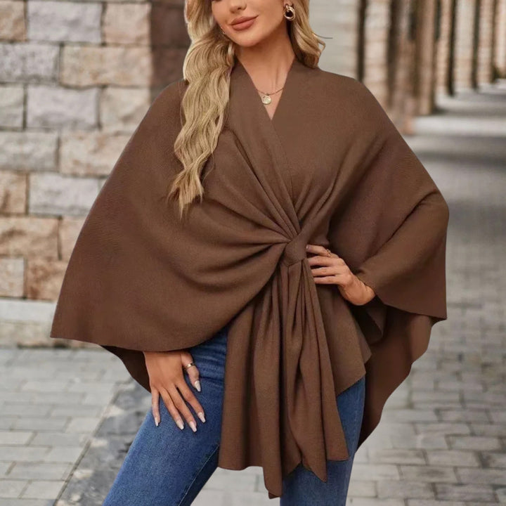 Jane | Elegant Poncho Sweater