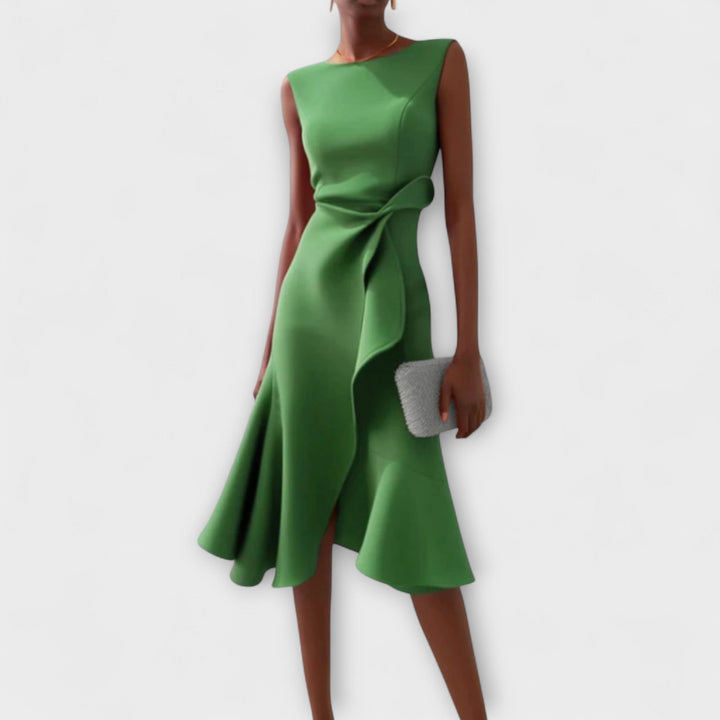 Ariana - Pleated Midi Dress