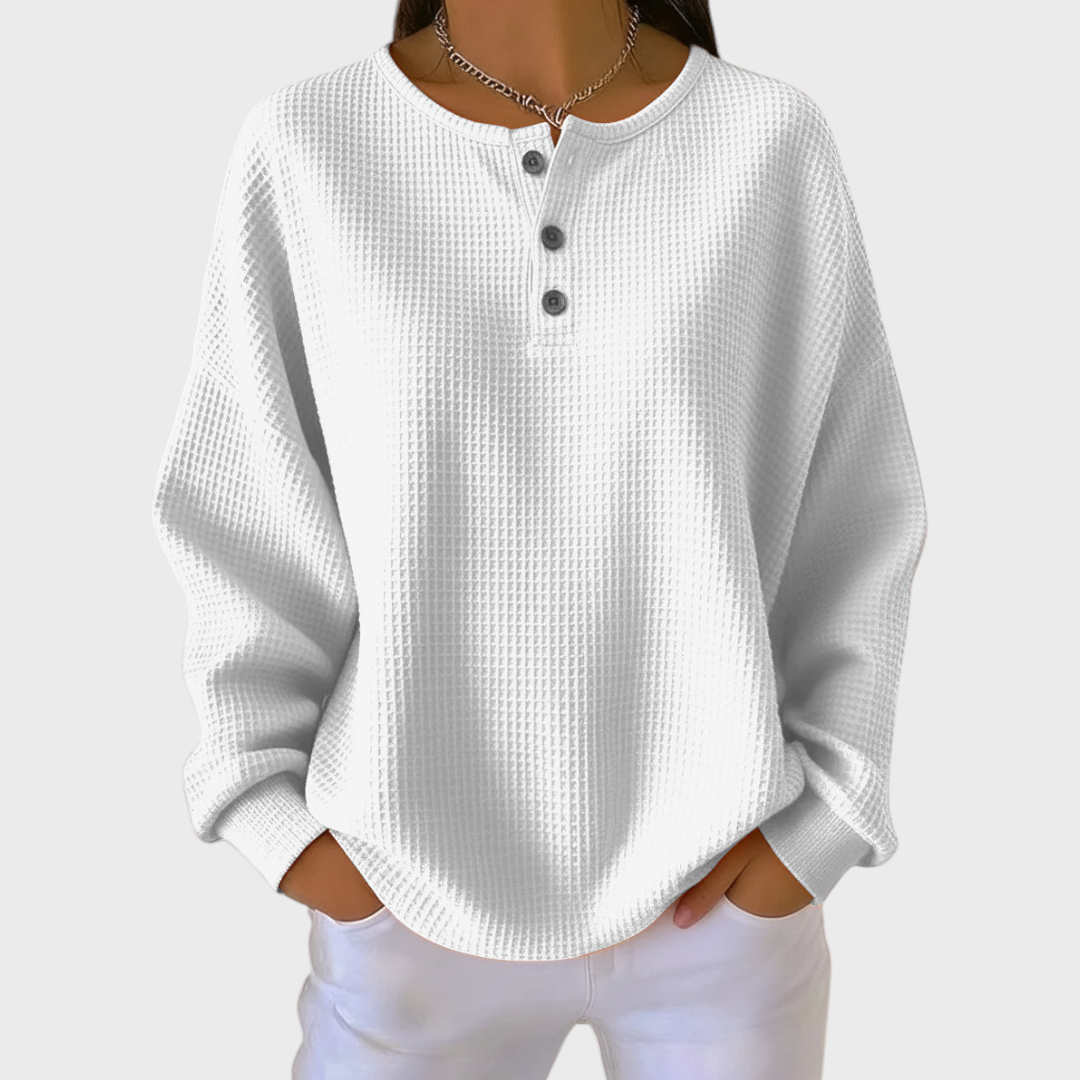 Jana™ | Sweater in Warm Orange