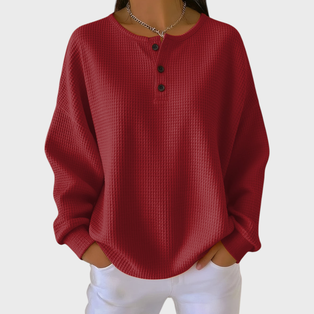 Jana™ | Sweater in Warm Orange