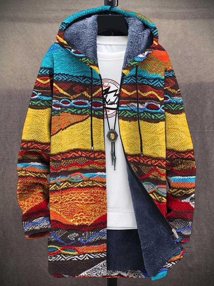 SVEA | Jindalee Luxuriöser Cardigan mit Künstlerischer Inspiration