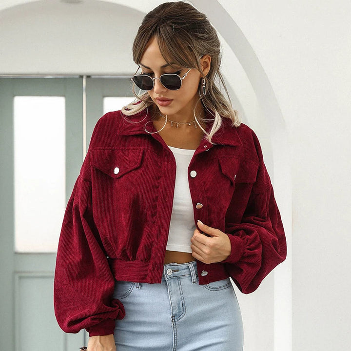 Jane | Serena Bellucci Cropped Corduroy Jacket