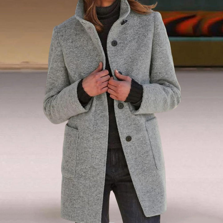Jane | Elegant Wool-Blend Coat