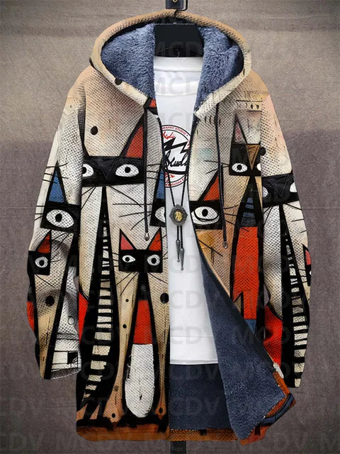 SVEA | Lowanna Luxuriöser Cardigan mit Künstlerischer Inspiration