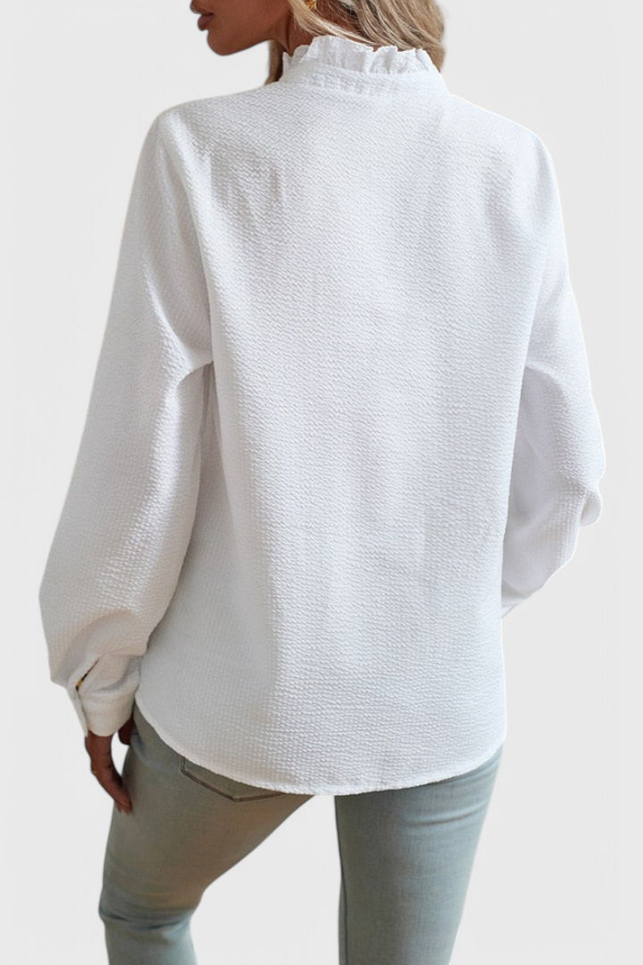SVEA | Elegante Rüschenbluse