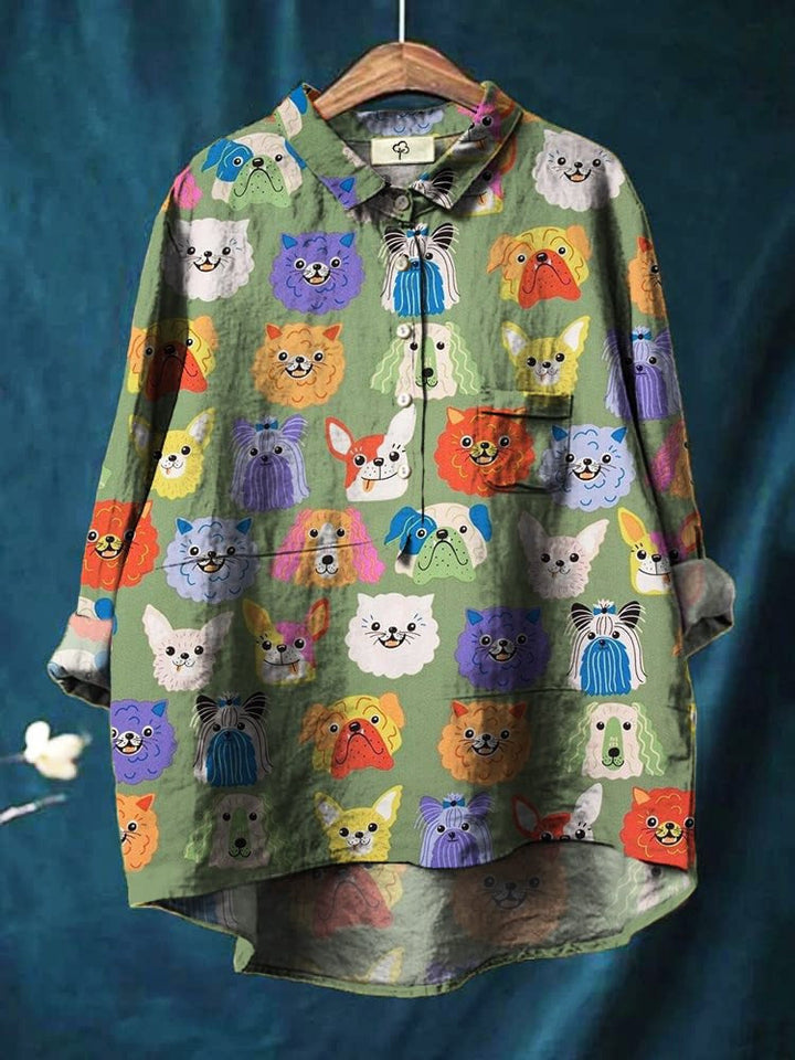 ADDIE™ - Dog Art Shirt