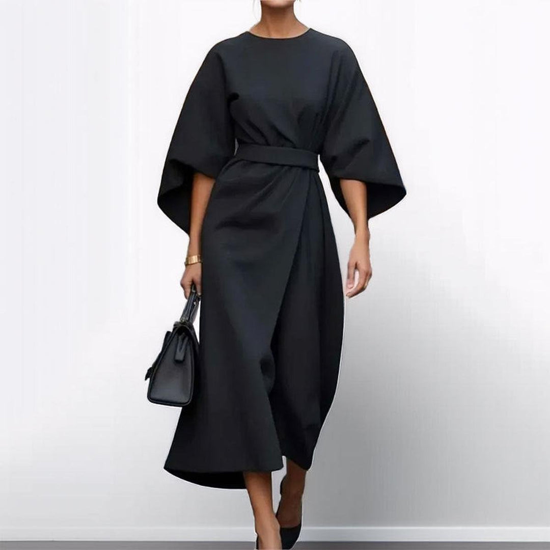 SVEA | Langes Kleid mit Kimonoärmeln