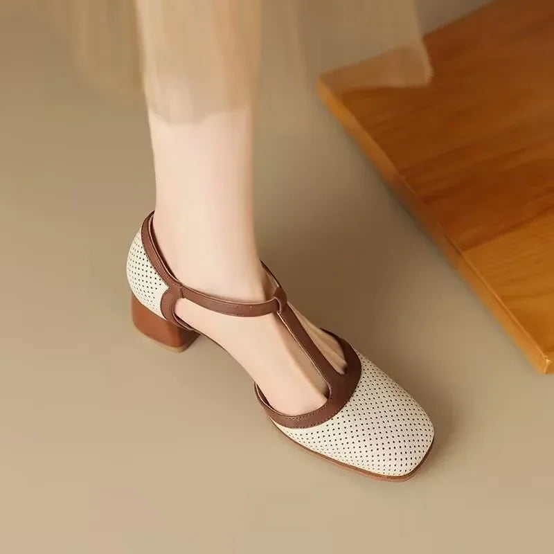 Genira | Mid-Heel Classic Shoes