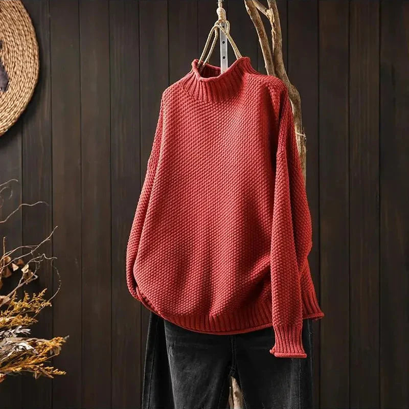 Jane | Knit Turtleneck Sweater
