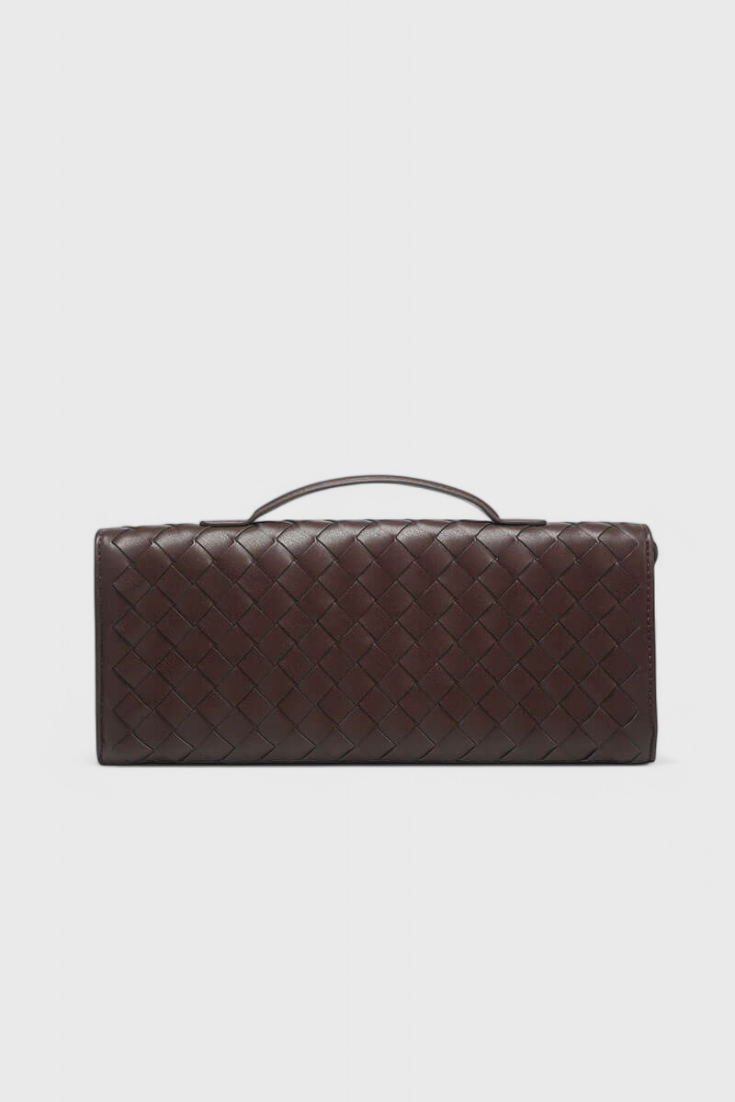 Jane | Clutch mit Goldknoten-Detail