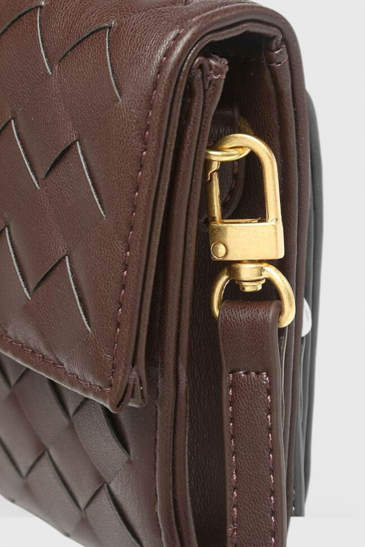 Jane | Clutch mit Goldknoten-Detail