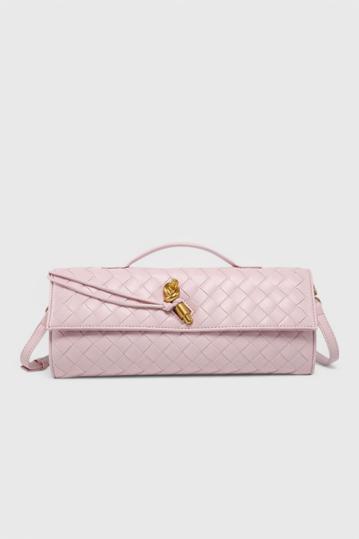 Jane | Clutch mit Goldknoten-Detail