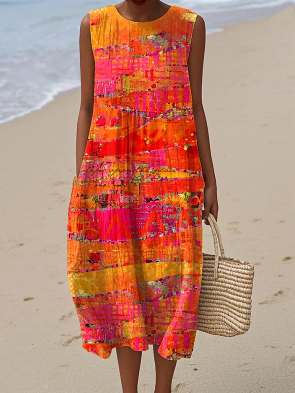 SVEA | Alltags-Midi-Kleid