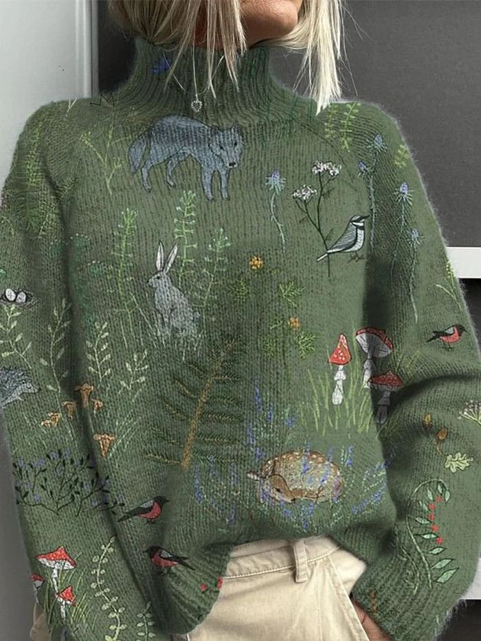 Ashley - Warm and Elegant Turtleneck Sweater