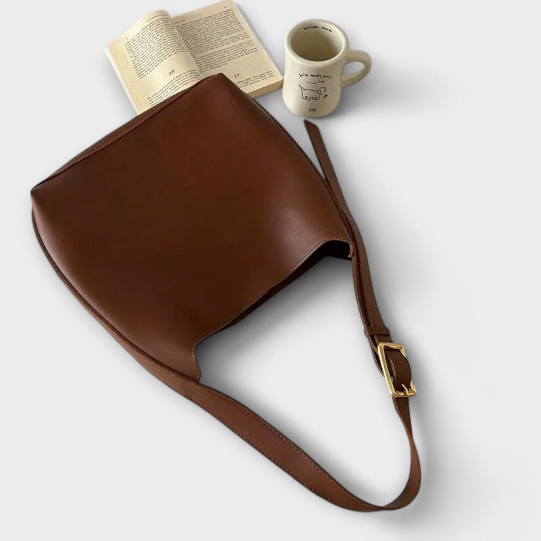 SVEA | Olivia Elegante Leder-Schultertasche