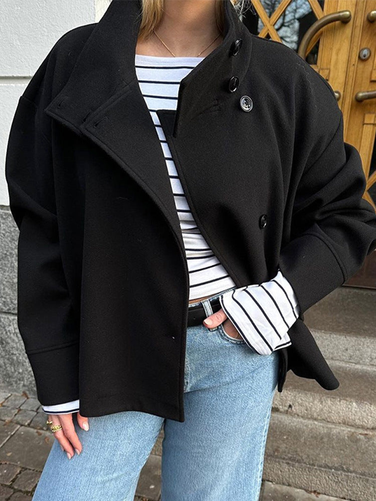 Jane | Elegant Short Wool Coat