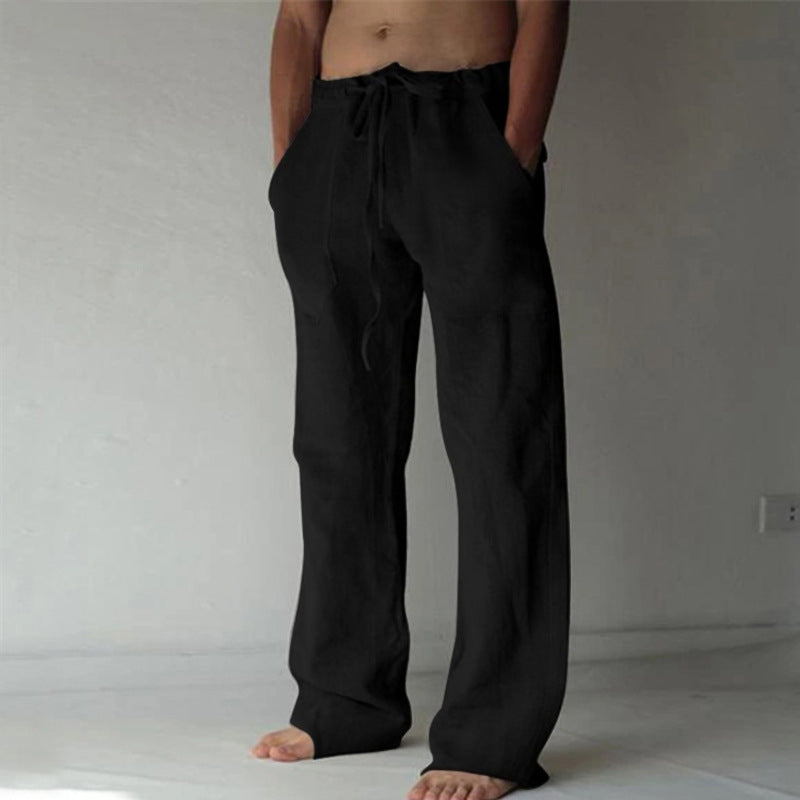 SVEA | Herren Freizeithose im Japanischen Stil – Locker, Atmungsaktiv & Modern für Alltag und Urlaub