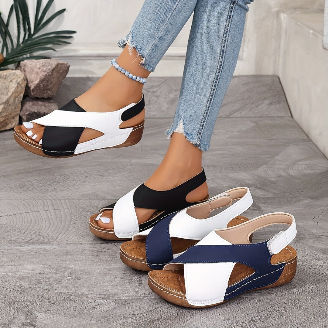 SVEA | Gela Offene Komfortsandalen