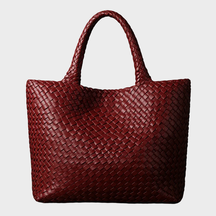 Jane | Hand-Woven Leather Tote