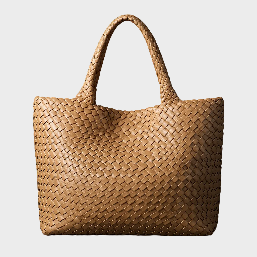 Jane | Hand-Woven Leather Tote