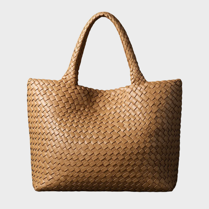 Jane | Hand-Woven Leather Tote