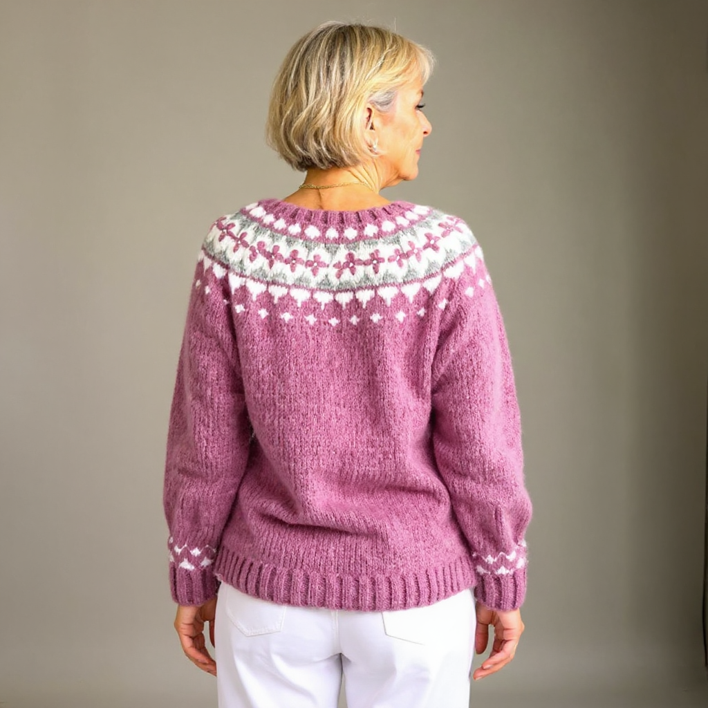 SVEA | Peyton Vintage Isländischer Cardigan