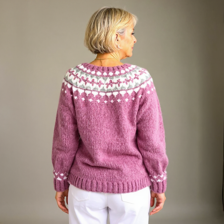 SVEA | Peyton Vintage Isländischer Cardigan