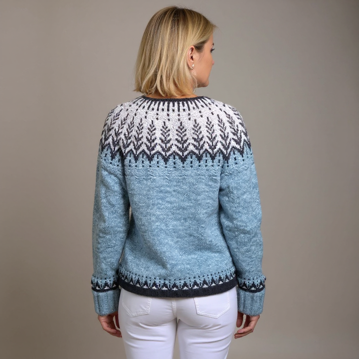SVEA | Peyton Vintage Isländischer Cardigan