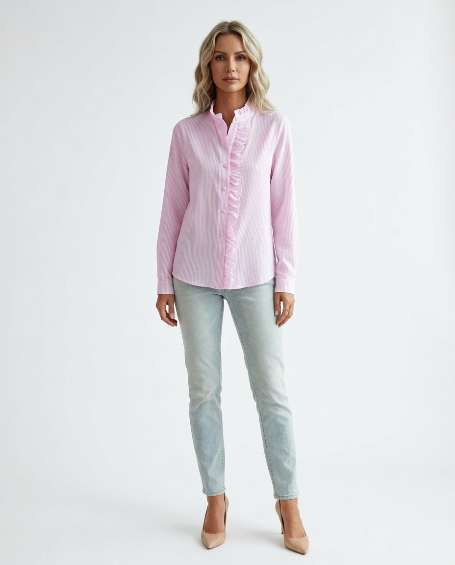 SVEA | Elegante Rüschenbluse