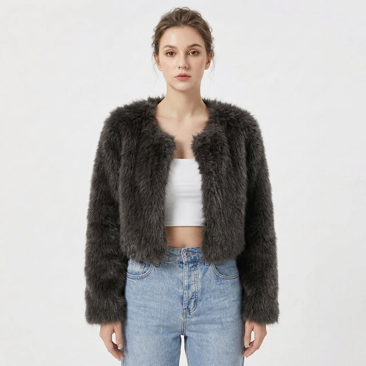 Jane | Elegant Faux Fur Jacket