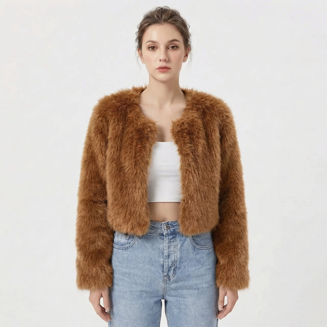 Jane | Elegant Faux Fur Jacket