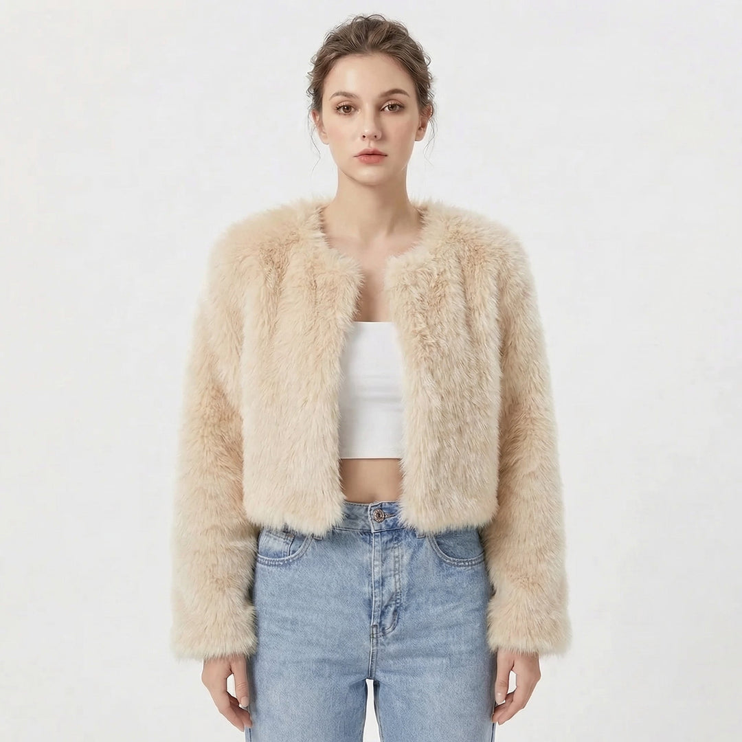 Jane | Elegant Faux Fur Jacket