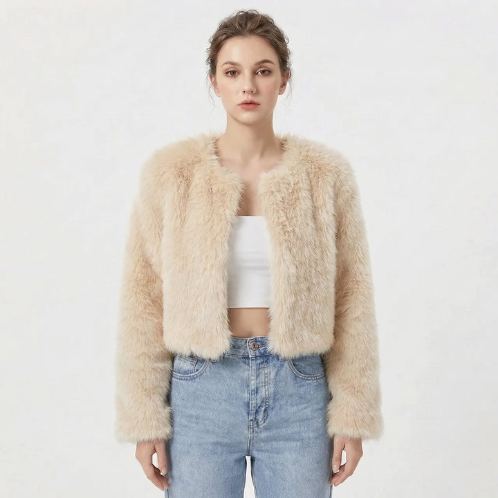 Jane | Elegant Faux Fur Jacket
