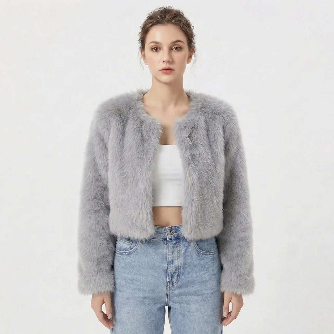 Jane | Elegant Faux Fur Jacket