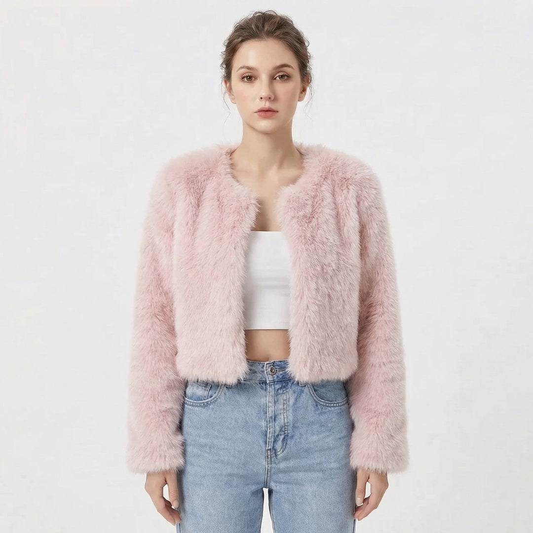 Jane | Elegant Faux Fur Jacket