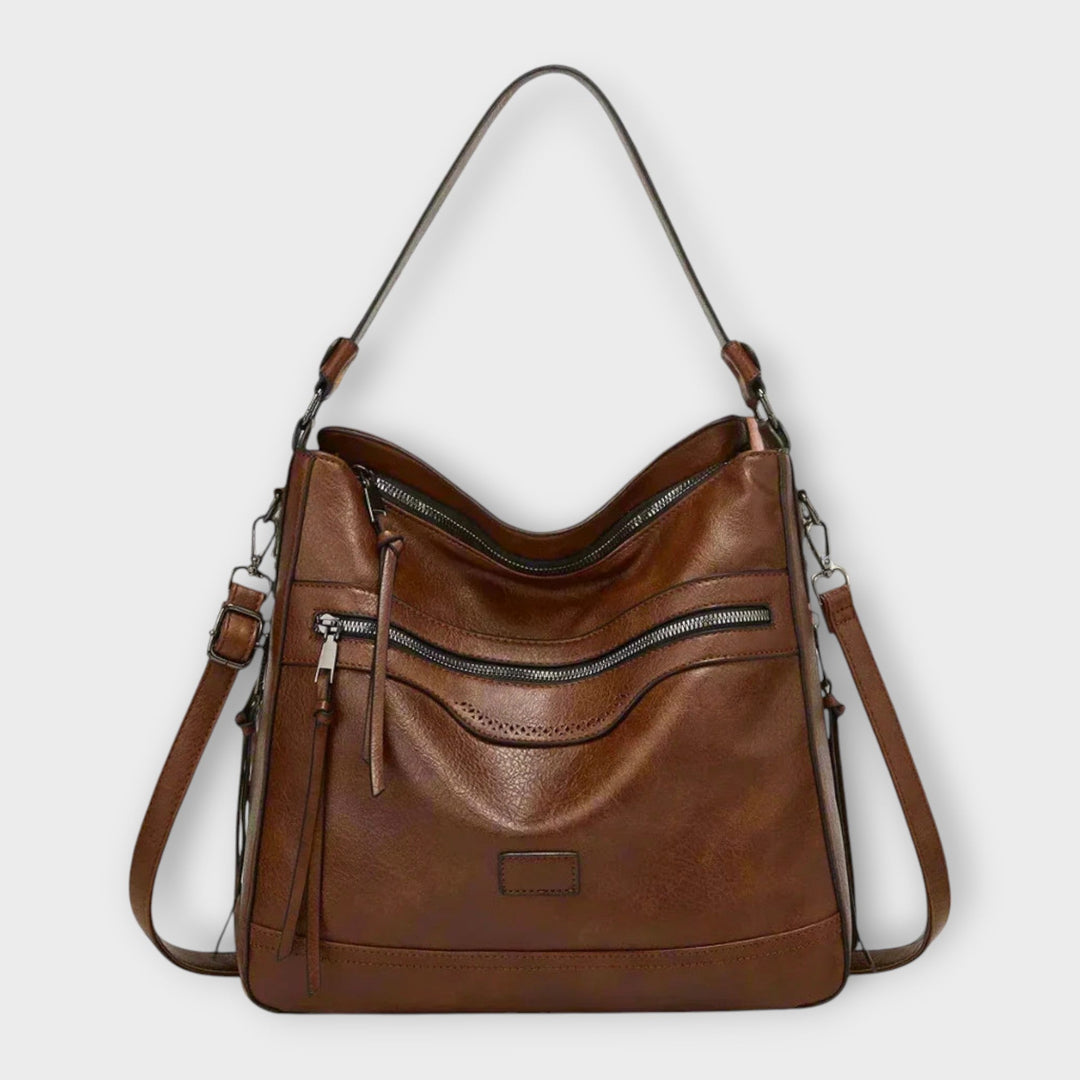 SVEA | Olivia Klassische Retro-Schultertasche
